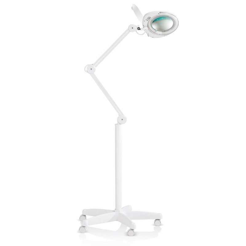 Greensen Lampe loupe sur pied LED, lampe sur pied avec loupe 5X, la
