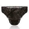 SLIP UNISEXE NOIR FONCE X20