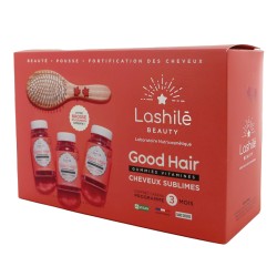 LASHILÉ - LASHILE TRIO GOOD HAIR 3 FLACONS 60 GUMMIES + BROSSE